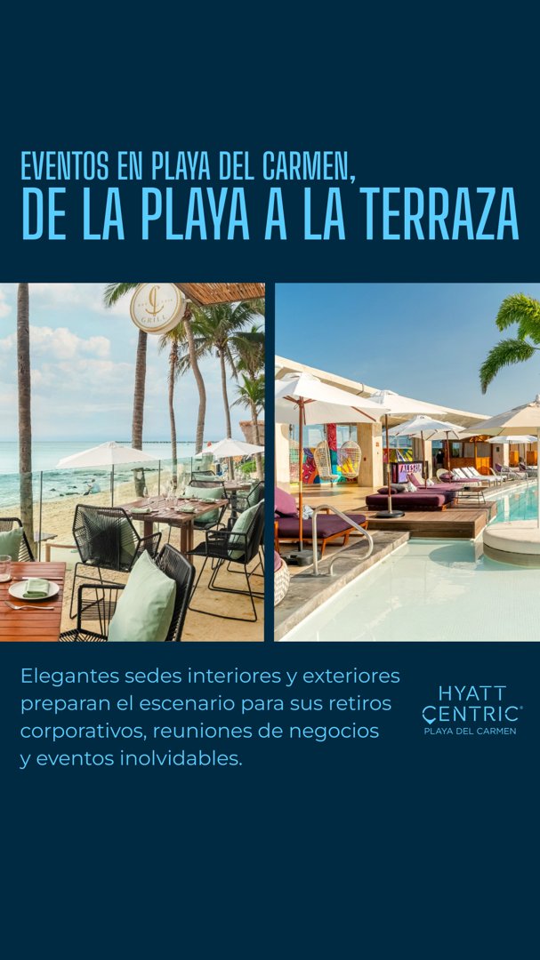 Anuncio de Hyatt Centric Playa del Carmen