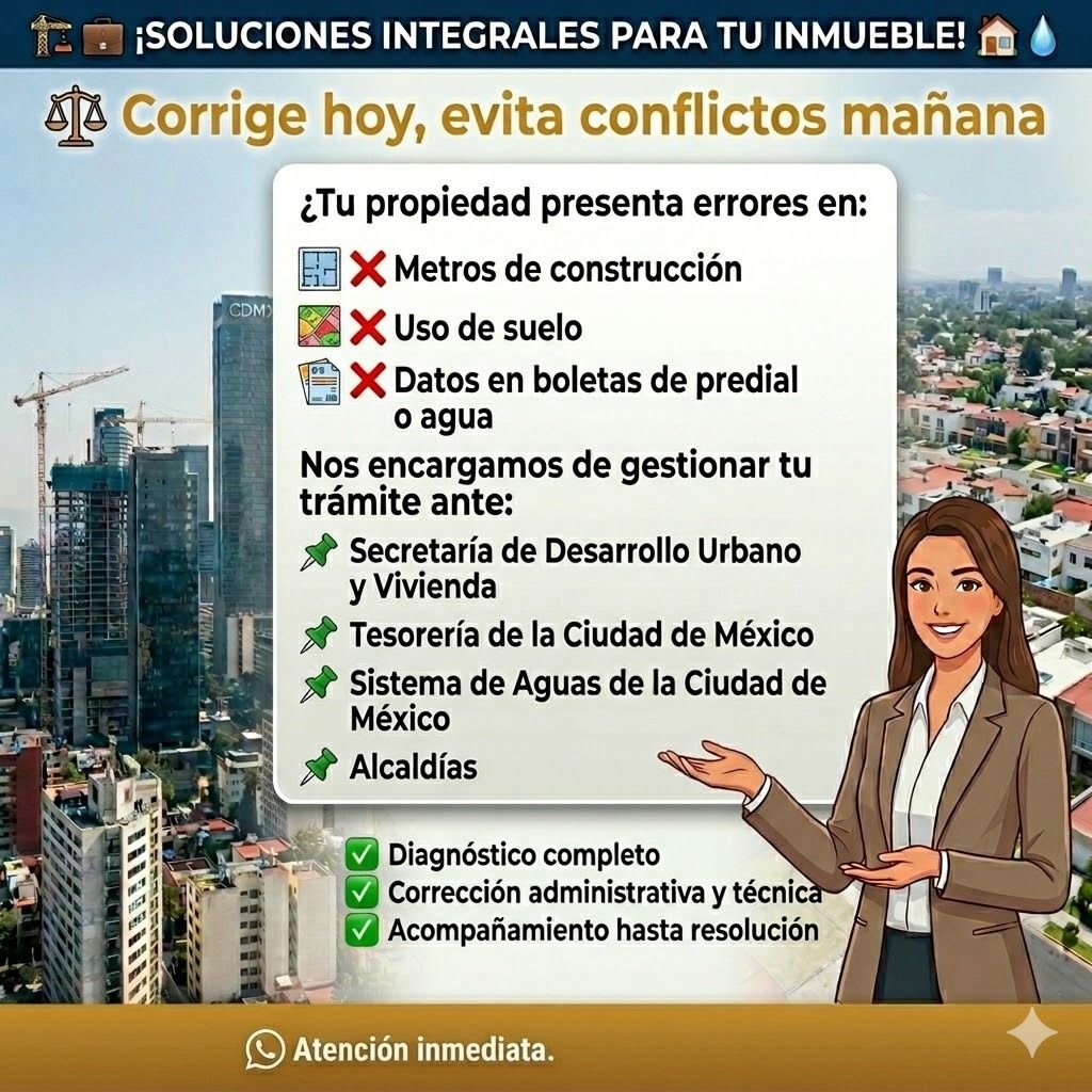 Anuncio de Lupita Martinez García: Gestión de trámites ante autoridades para regularizar deudas de predial y agua