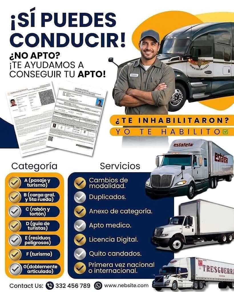 Anuncio de Centro Autorizado Gdl: Gestoría y trámites para obtener o recuperar el Apto
