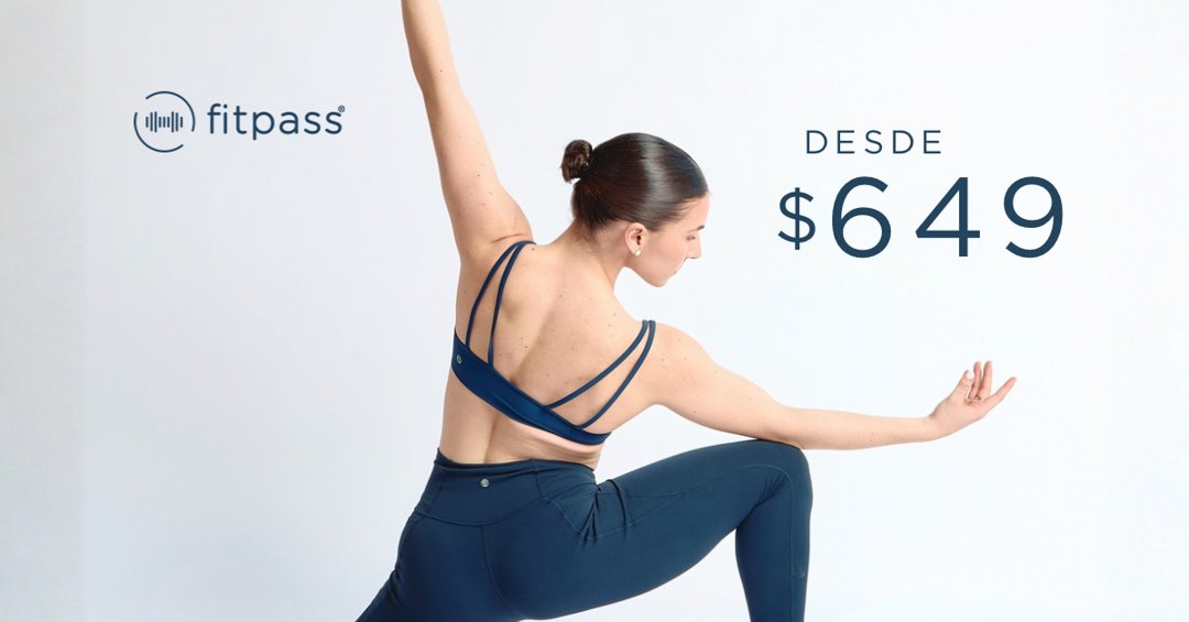 Anuncio de Fitpass México: sesión