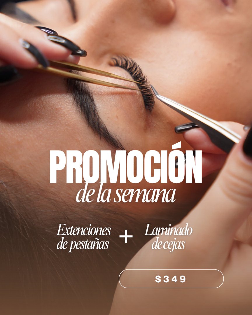 Anuncio de Bellas  Studio21: aplicación de pestañas + laminado de cejas