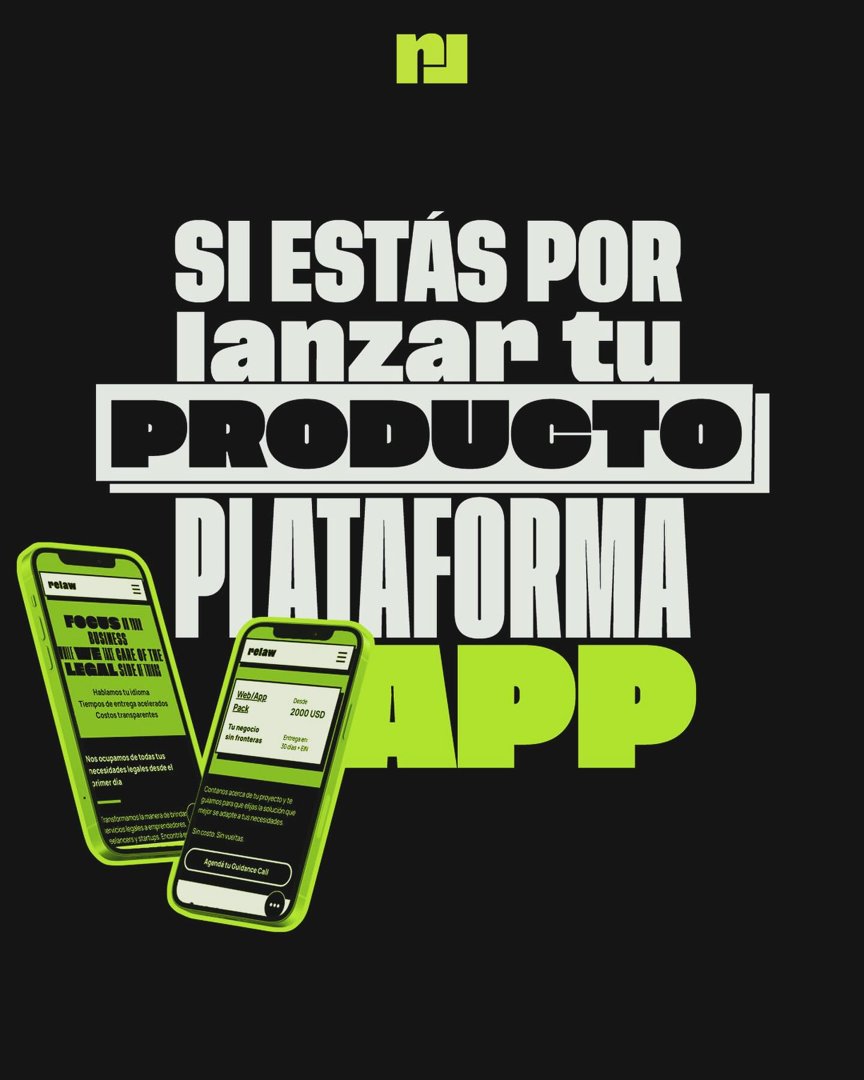 Anuncio de Relaw: Web App Pack