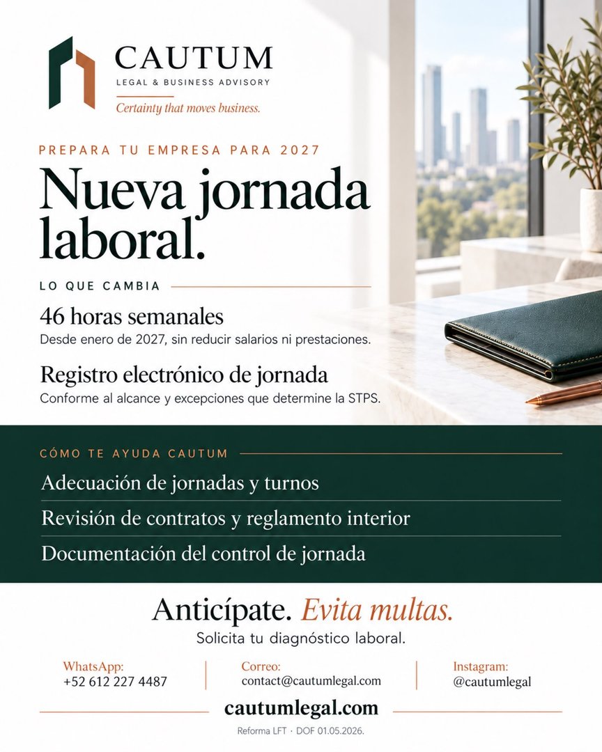Anuncio de Cautum Legal