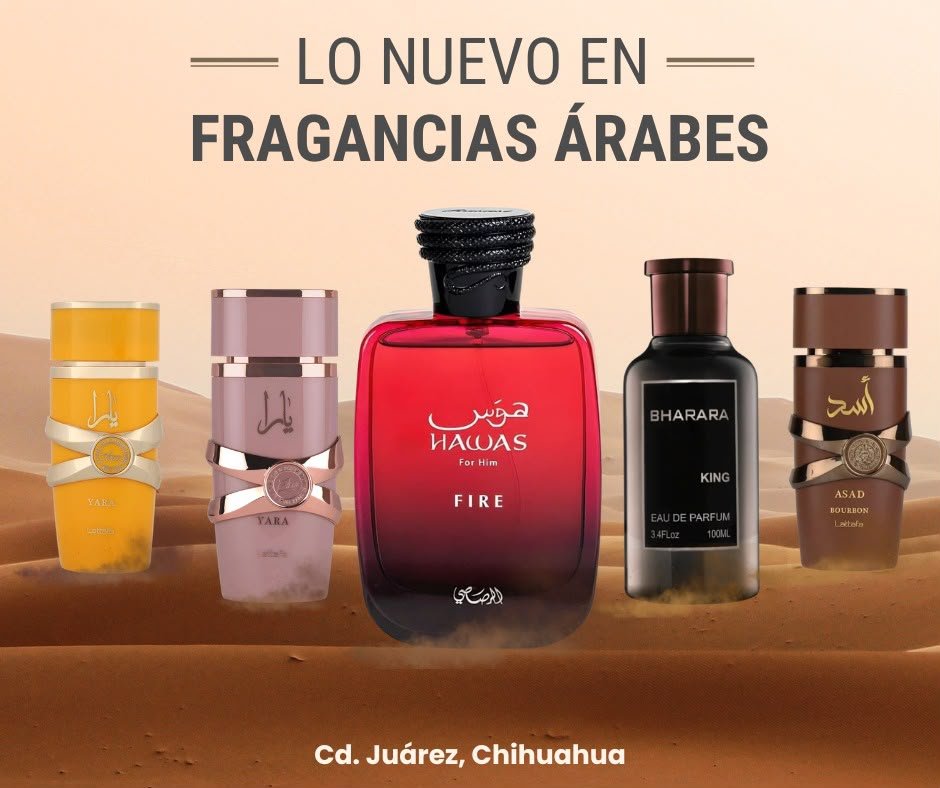 Anuncio de Perfumes JRZ: Perfumes