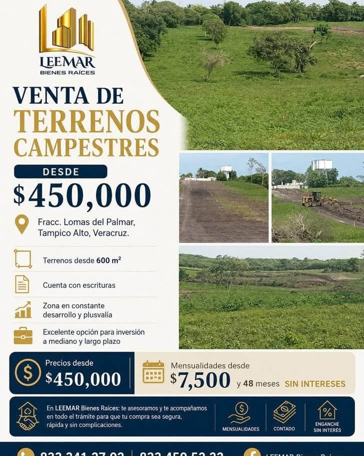Anuncio de Margarita Lee: Terrenos