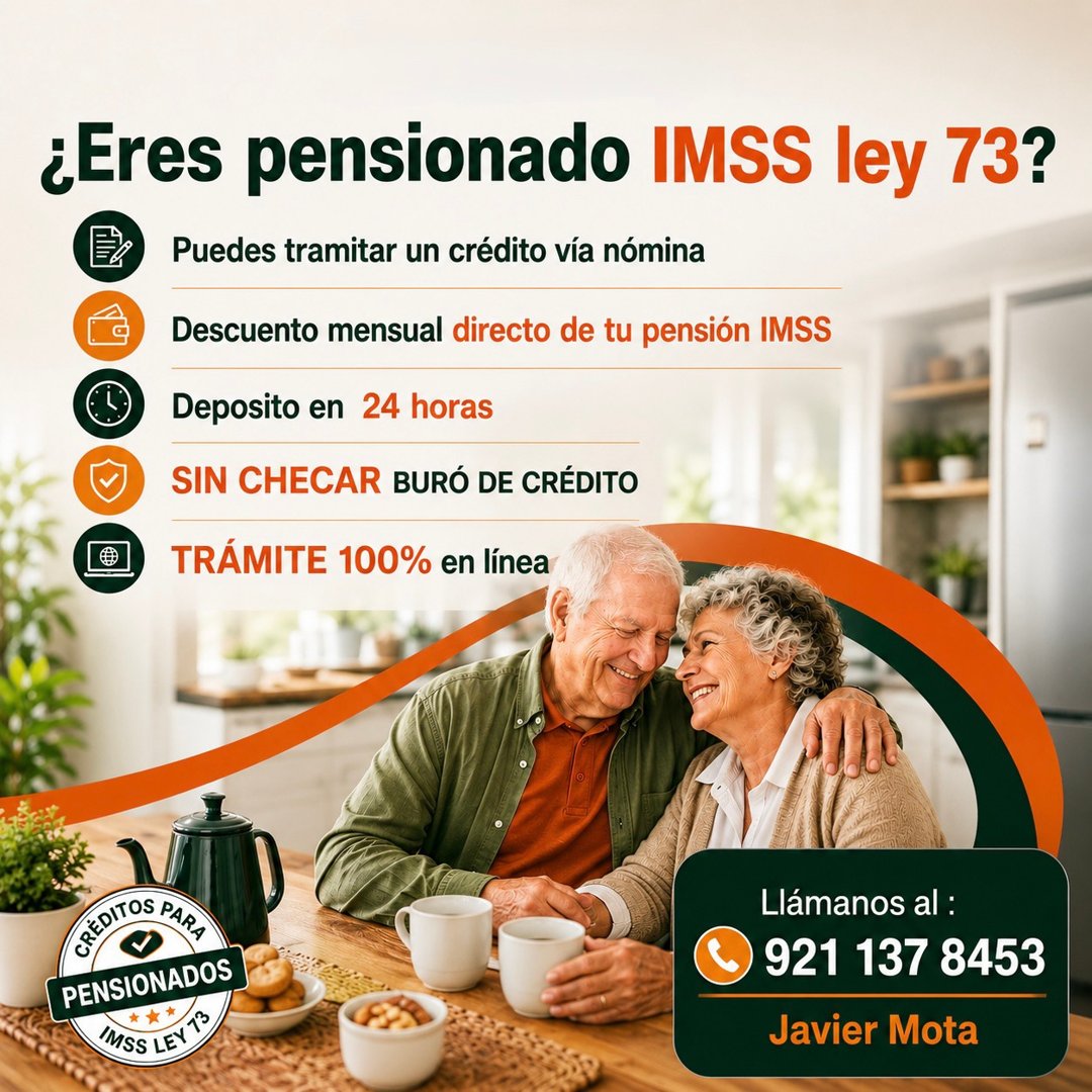 Anuncio de Javier Mota Ejecutivo Creditos Via Nomina: créditos vía nómina