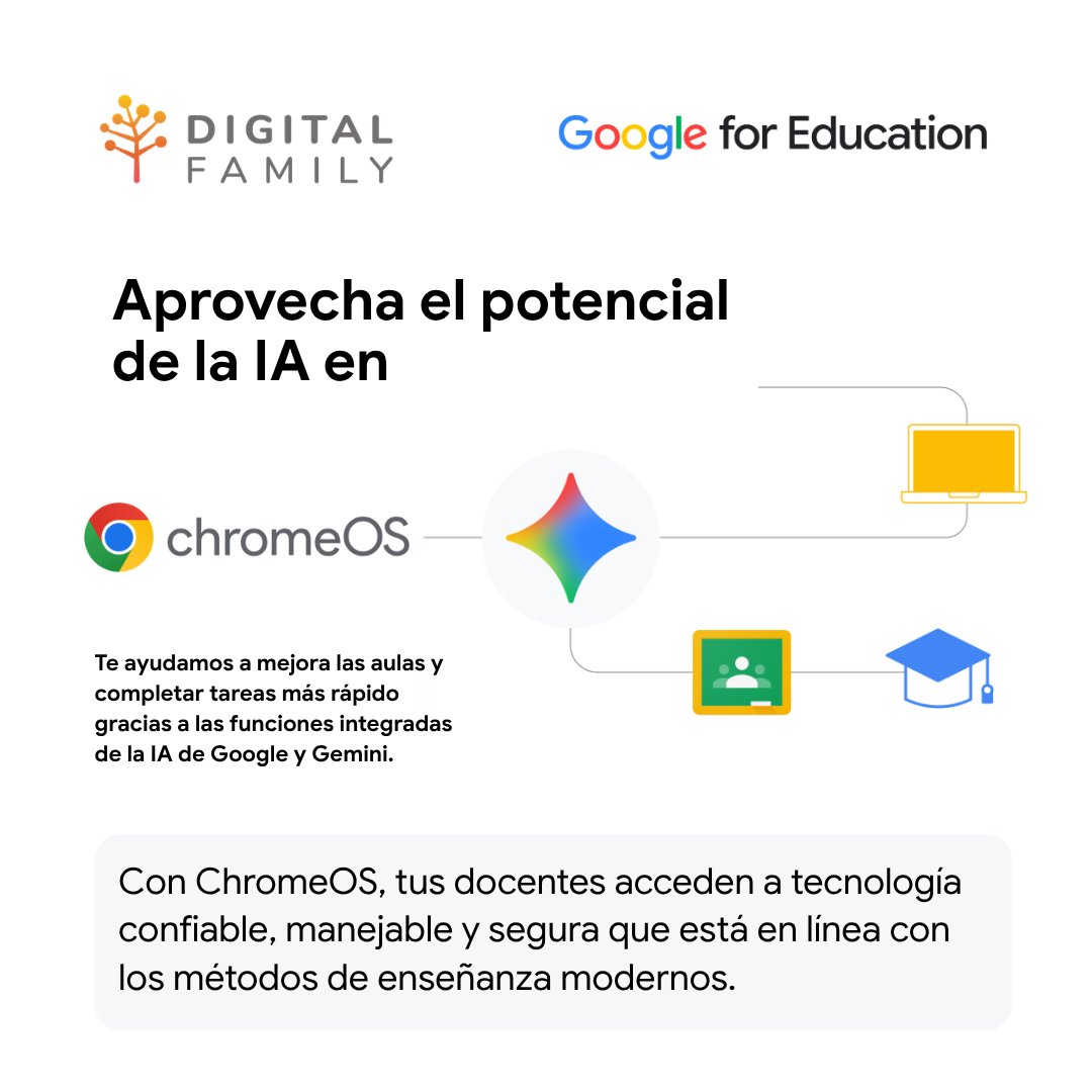 Anuncio de Digital Family: consultoría de implementación de ChromeOS