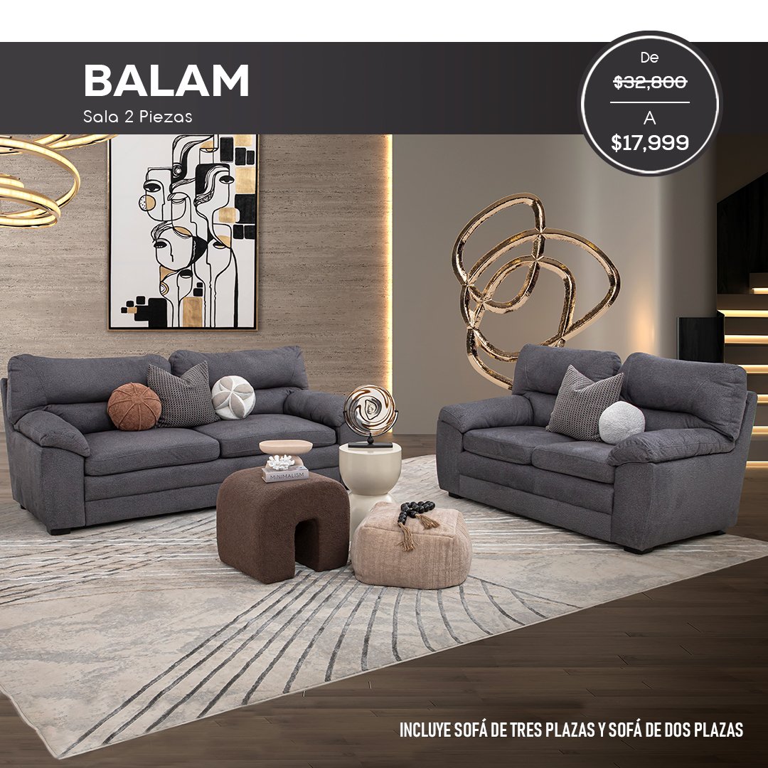 Anuncio de Muebles Dico La Vista Puebla: Sala 2 piezas
