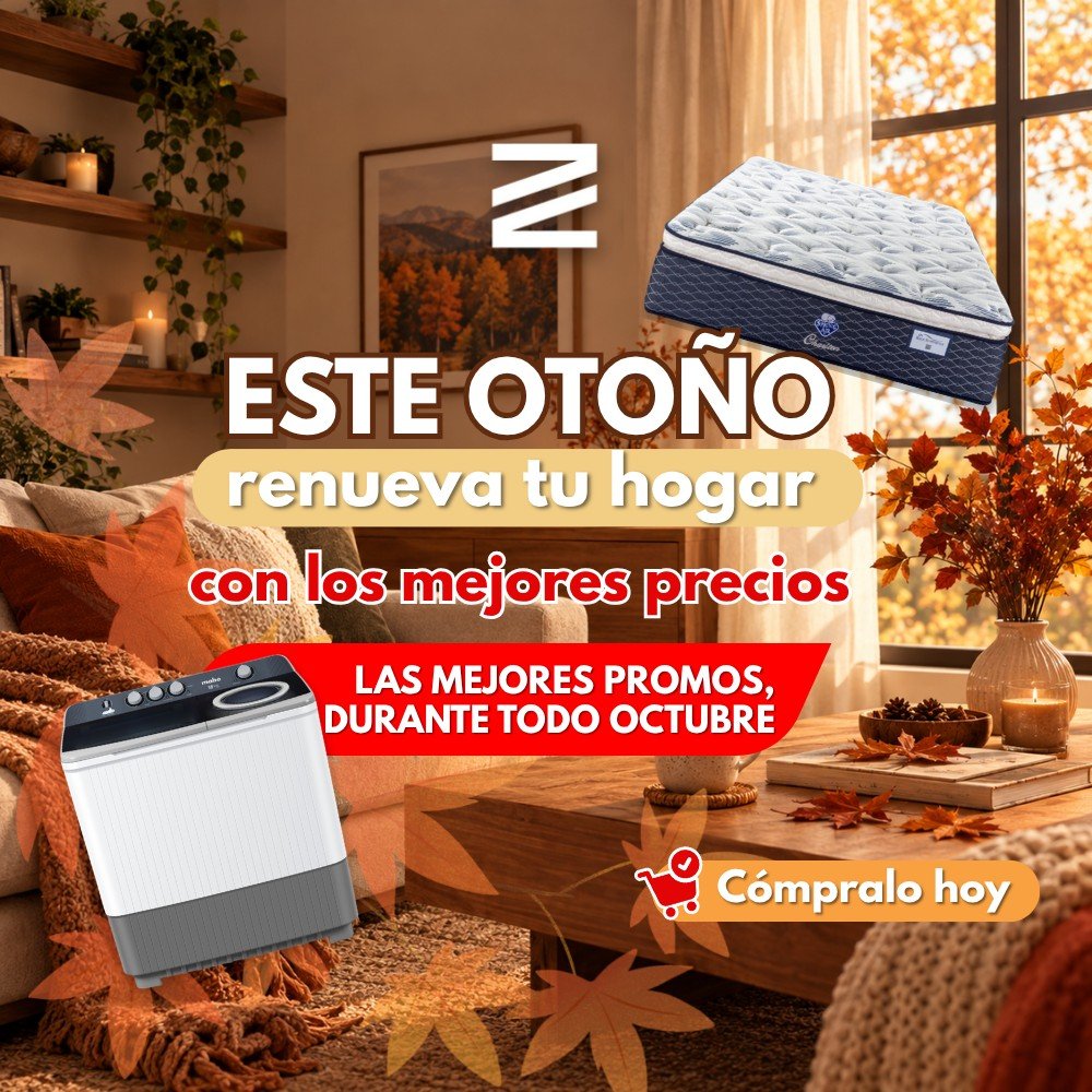 Anuncio de Comercial Zozaya: colchones, lavadoras y muebles