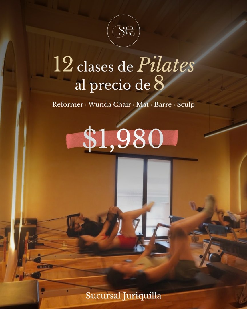 Anuncio de Serena Pilates: clases de Pilates