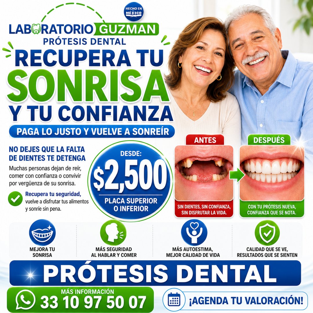 Anuncio de Viadent: prótesis dental