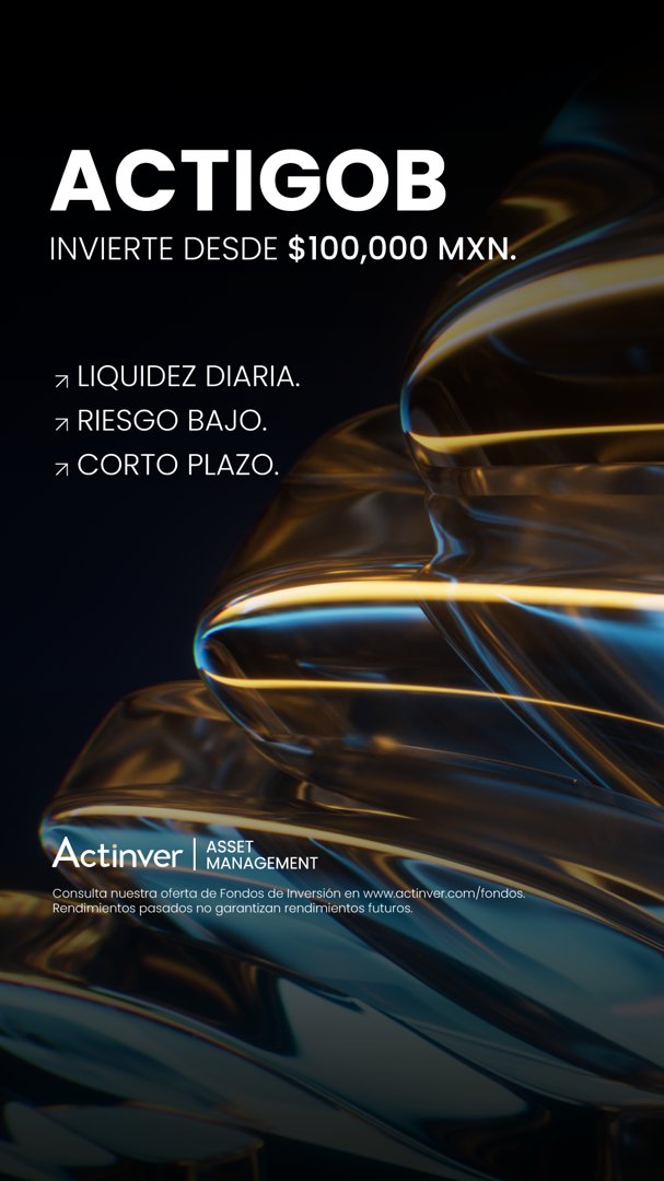 Anuncio de Actinver: Fondos de inversión