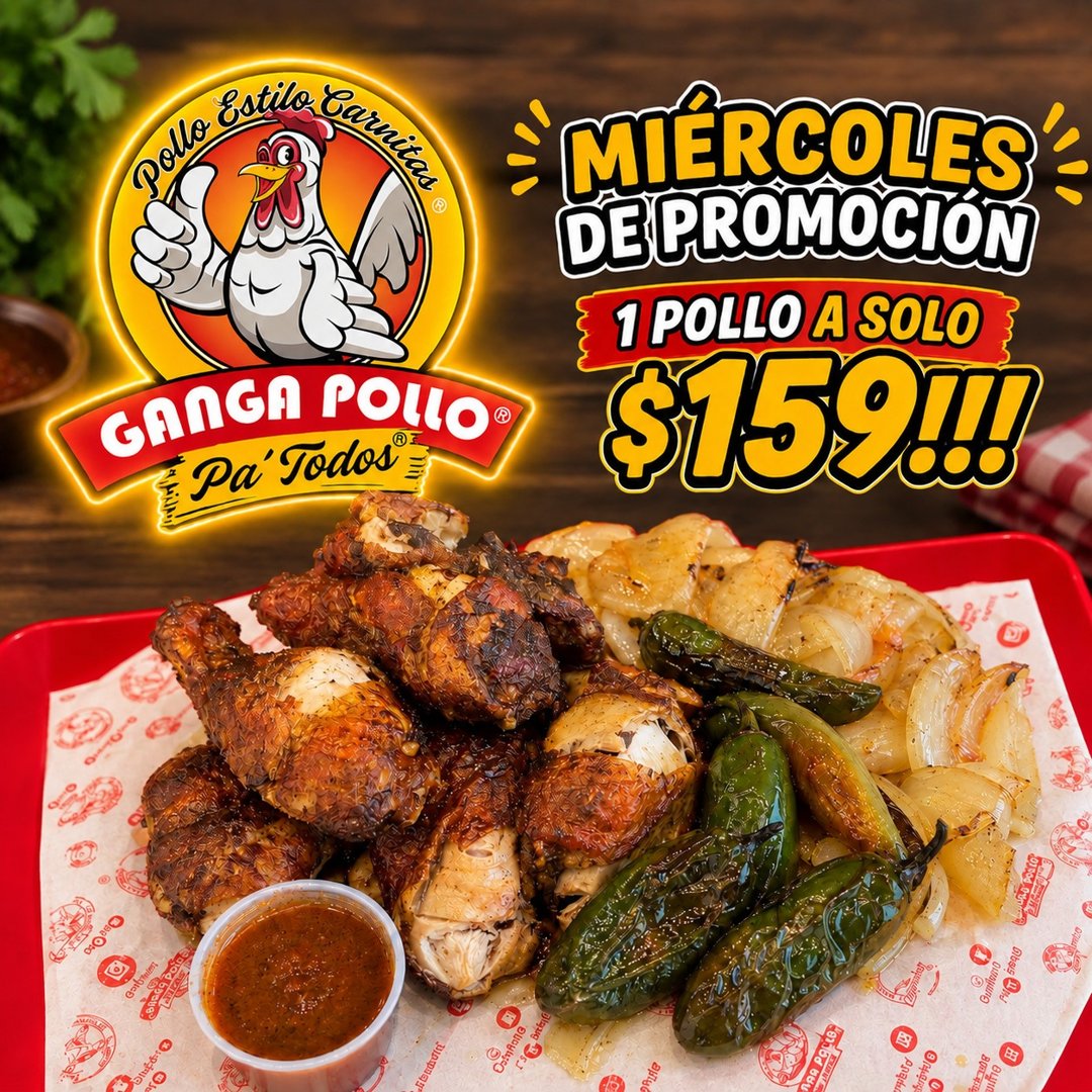 Anuncio de Ganga Pollo Chihuahua: pollo