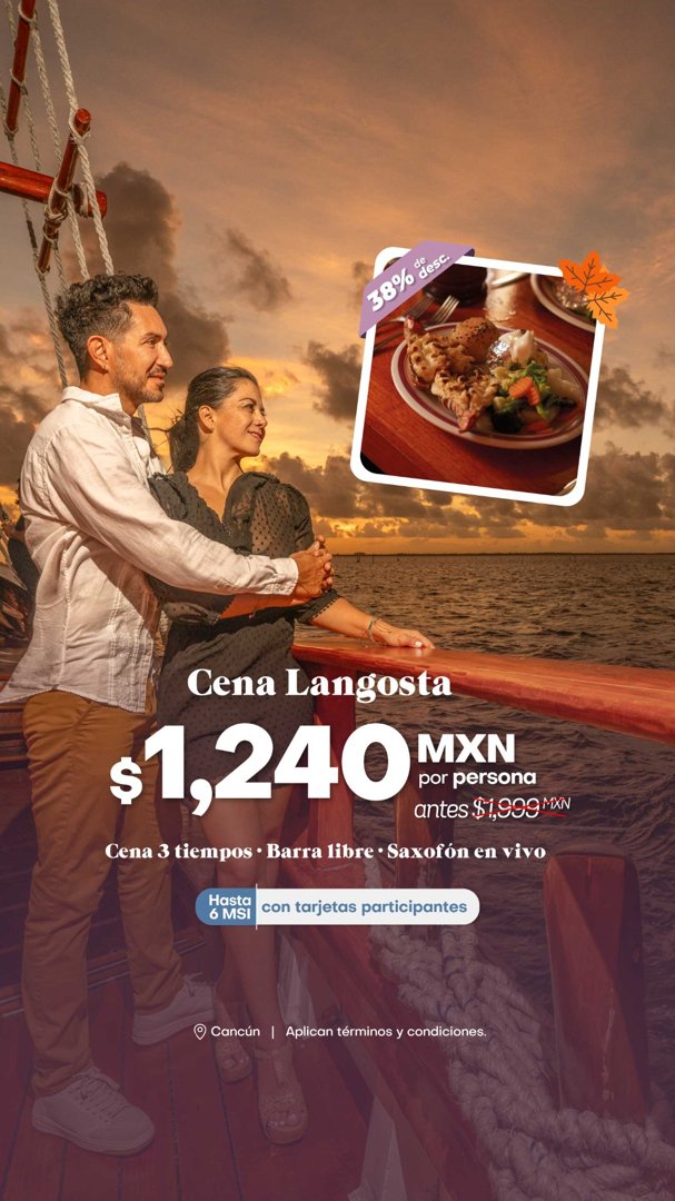 Anuncio de Columbus Romantic Dinner: Cena de langosta