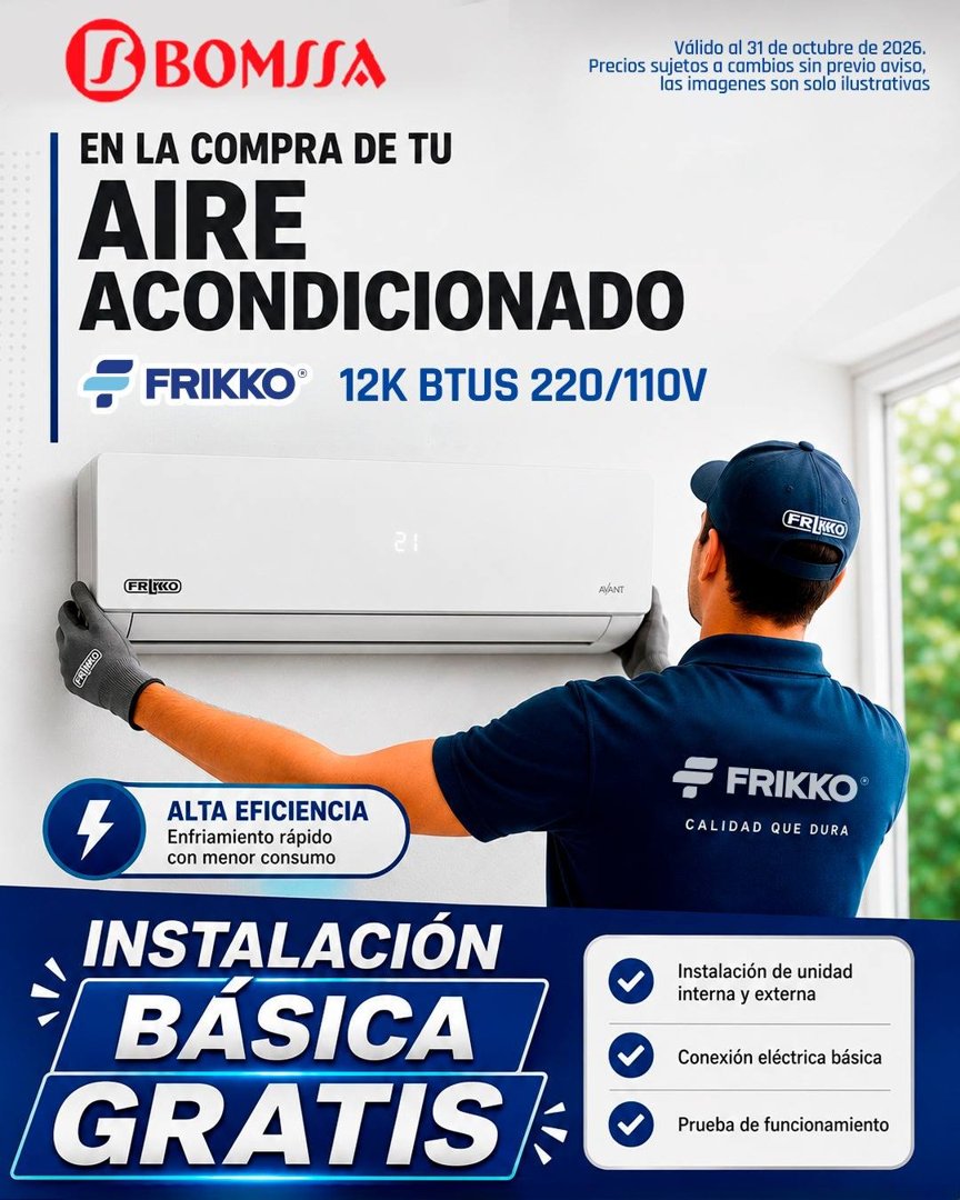 Anuncio de Bomssa Plaza Las Galas: Aire acondicionado