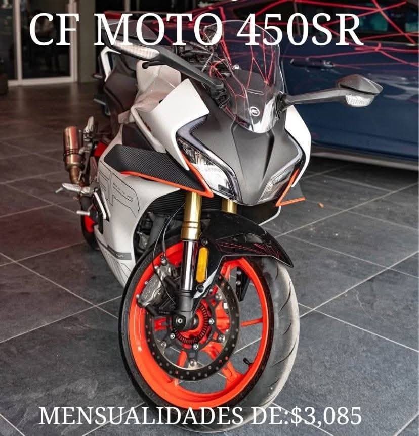 Anuncio de asesora financiera Gisel mex: CF Moto 450SR