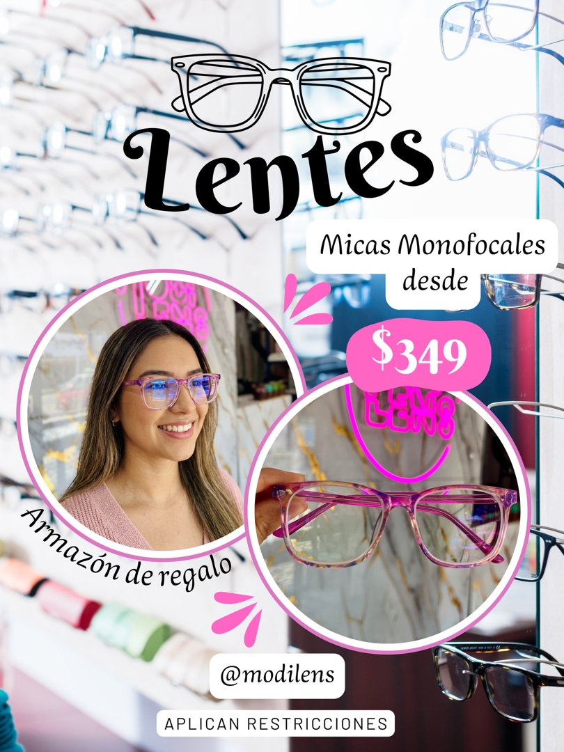Anuncio de modilens: Micas Monofocales
