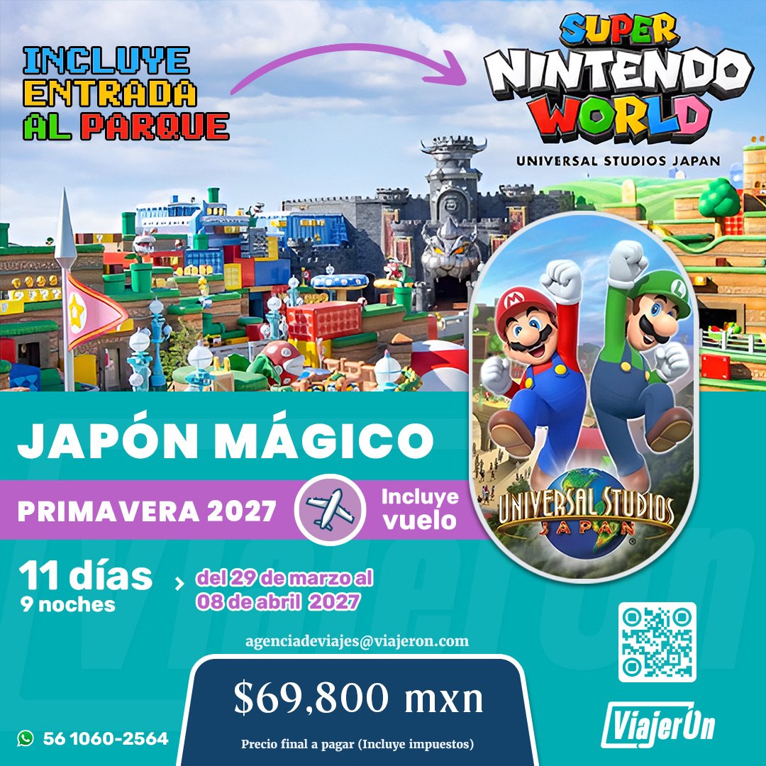 Anuncio de ViajerOn: Paquete turístico a Japón