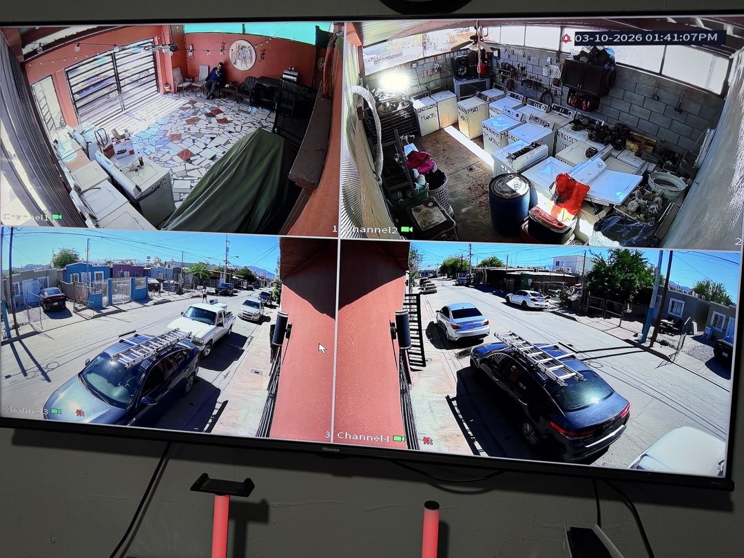 Anuncio de AsalServicios Sistemas de Videovigilancia y seguridad: Kit de 4 cámaras con detección de humanos