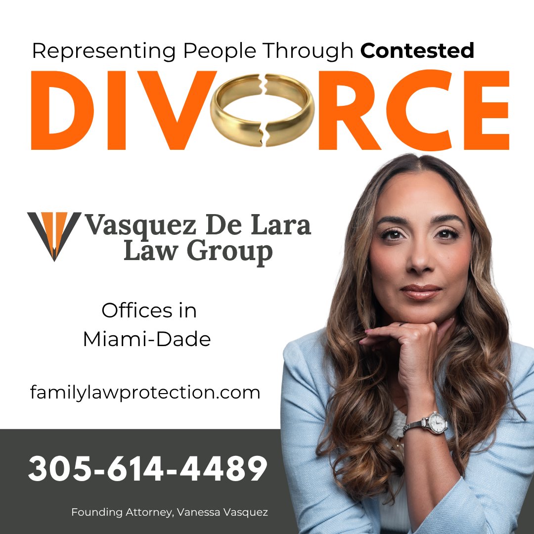 Anuncio de Vasquez de Lara Law Group: Abogado de divorcio