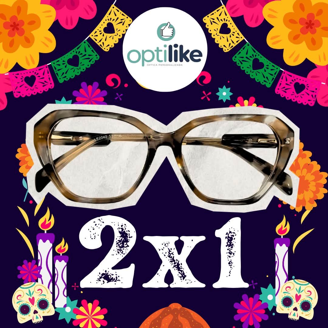 Anuncio de Óptica Optilike Cuernavaca: lentes completos