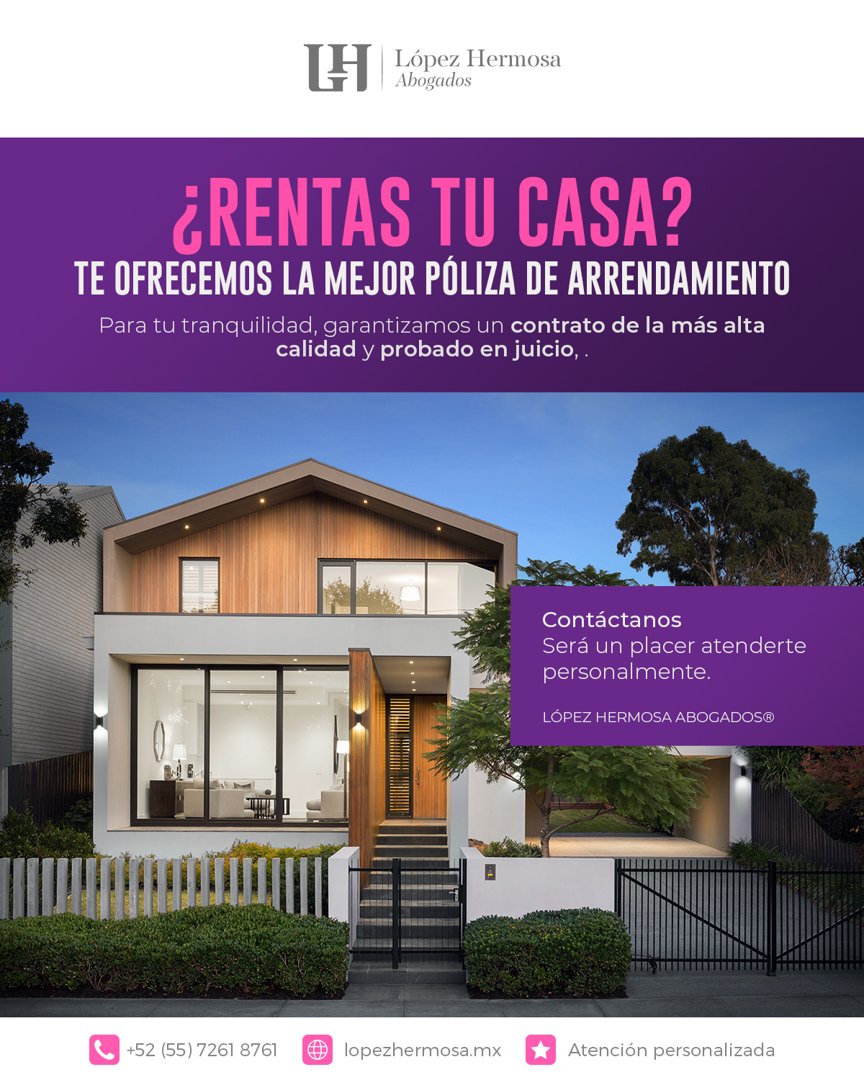 Anuncio de López Hermosa Abogados: contratos de arrendamiento