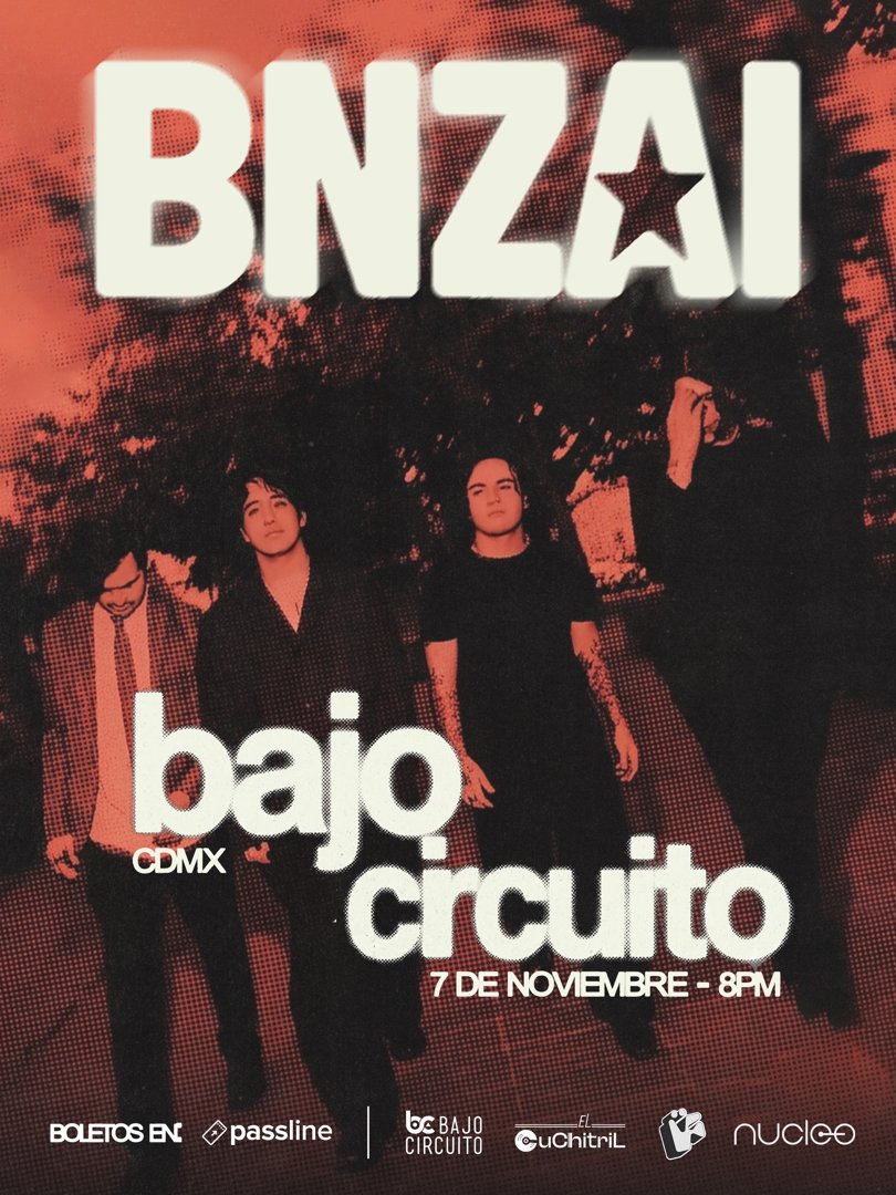 Anuncio de BNZAI: show musical