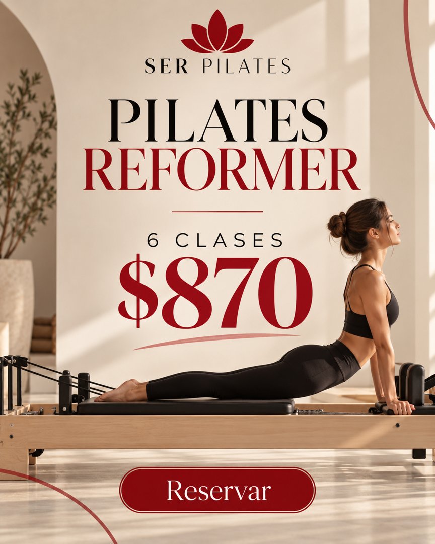 Anuncio de Ser pilates: Pilates Reformer