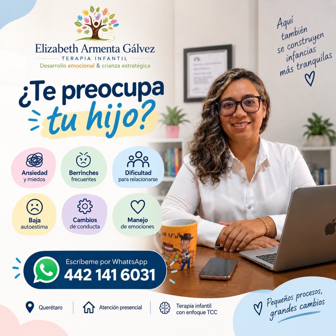 Anuncio de Elizabeth Armenta Gálvez - Terapia infantil: Terapia infantil