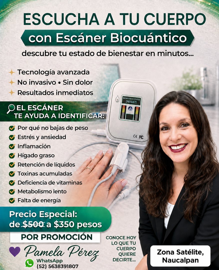 Anuncio de Pamela Pérez | Bienestar & Ingresos