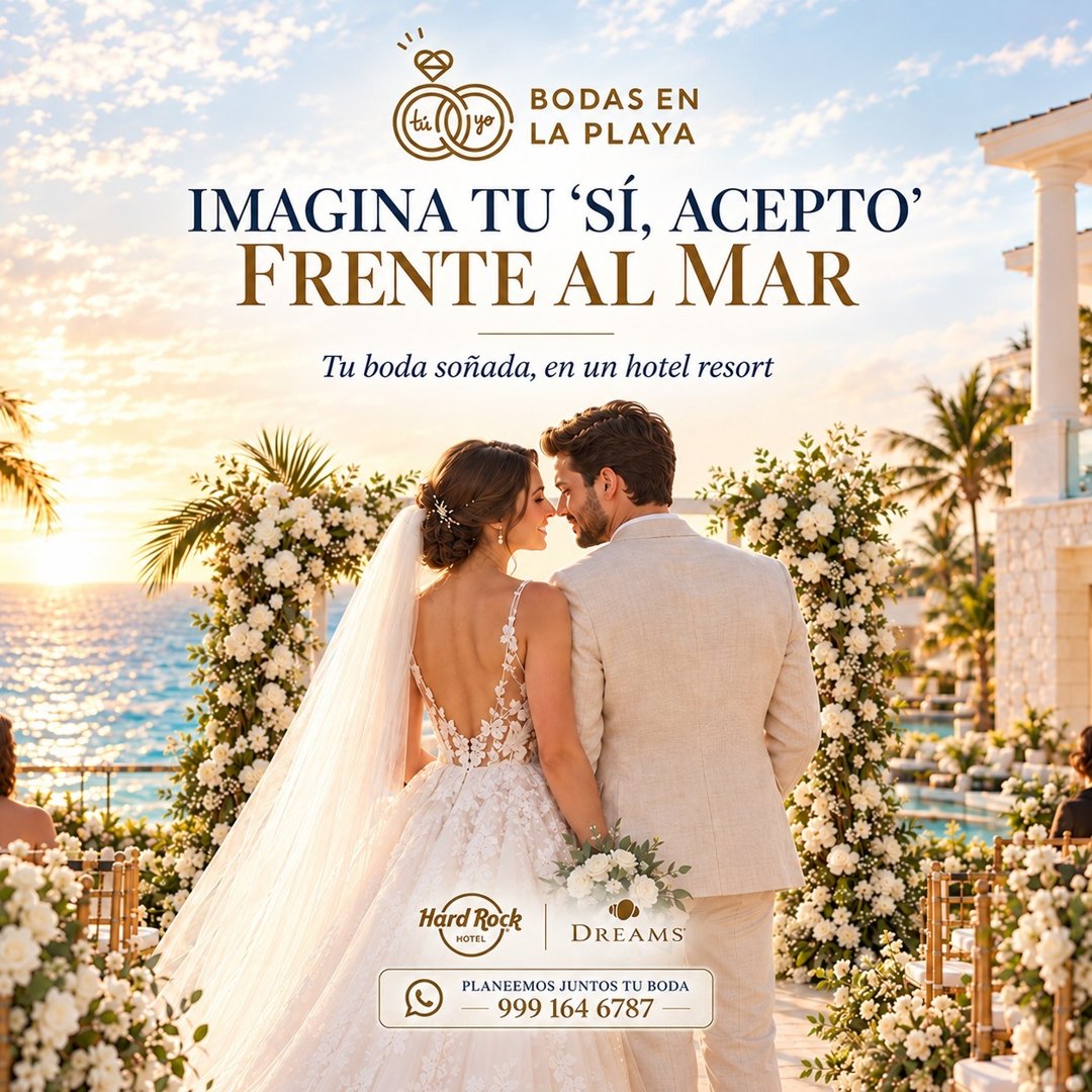 Anuncio de Grupo Tu y Yo Eventos y Romance: Organización de bodas en la playa