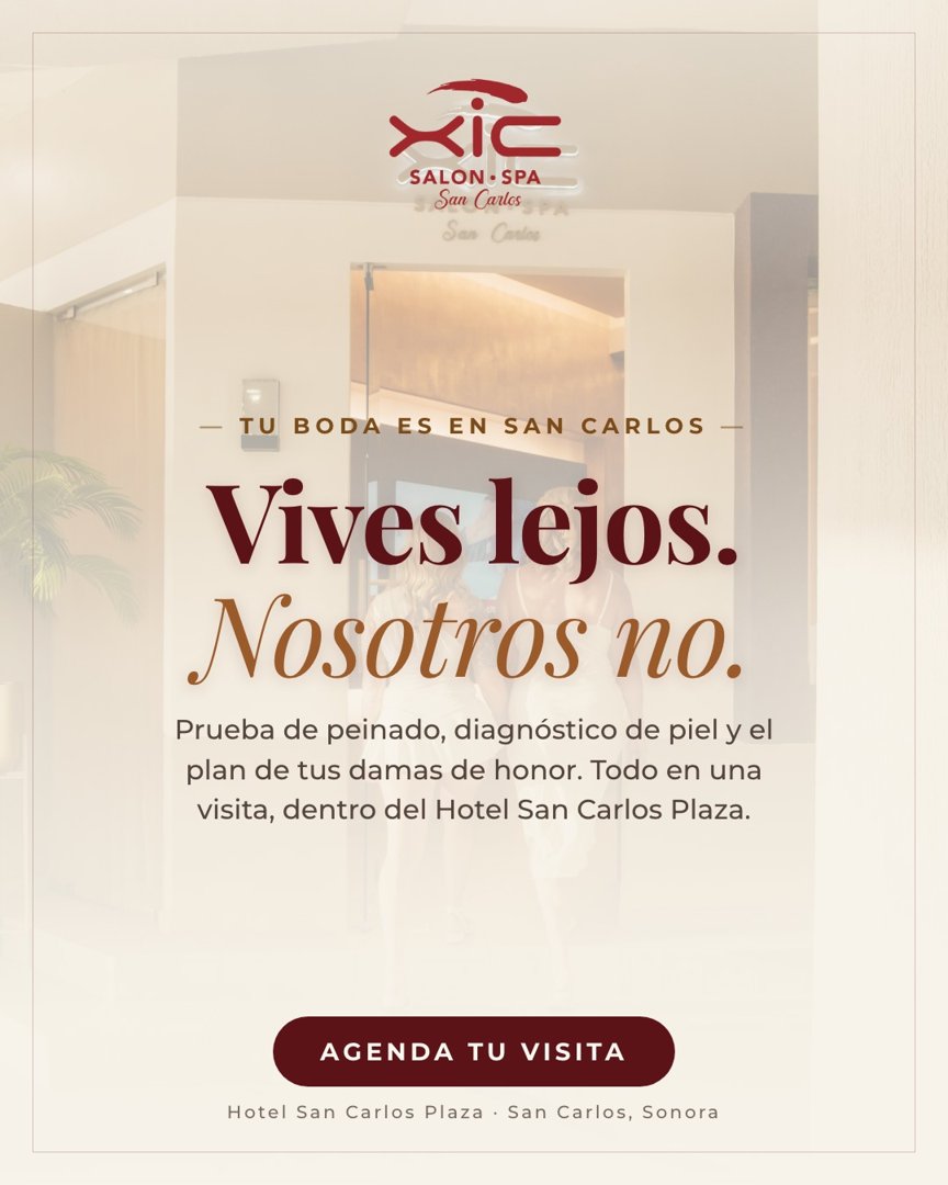 Anuncio de XiC Salon · Spa San Carlos: paquete de belleza para boda