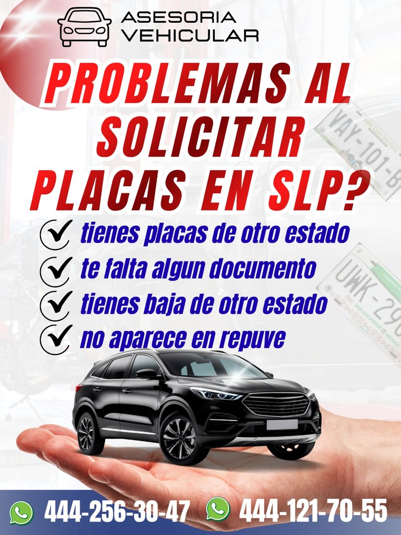 Anuncio de Trámites Y Gestoría Ojuelos: Asesoría vehicular para trámites de placas