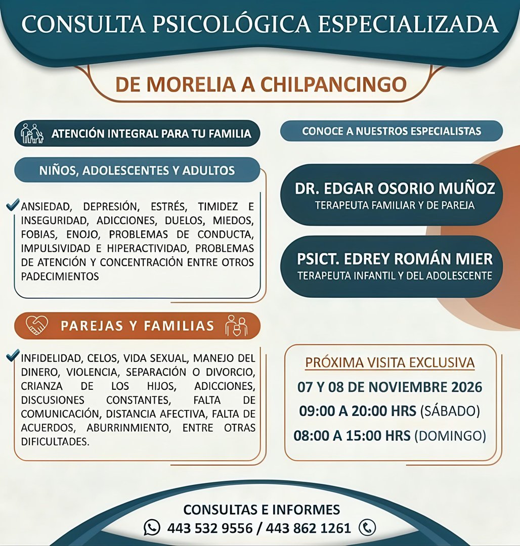 Anuncio de Clínica Psicológica Reverie: consulta psicológica