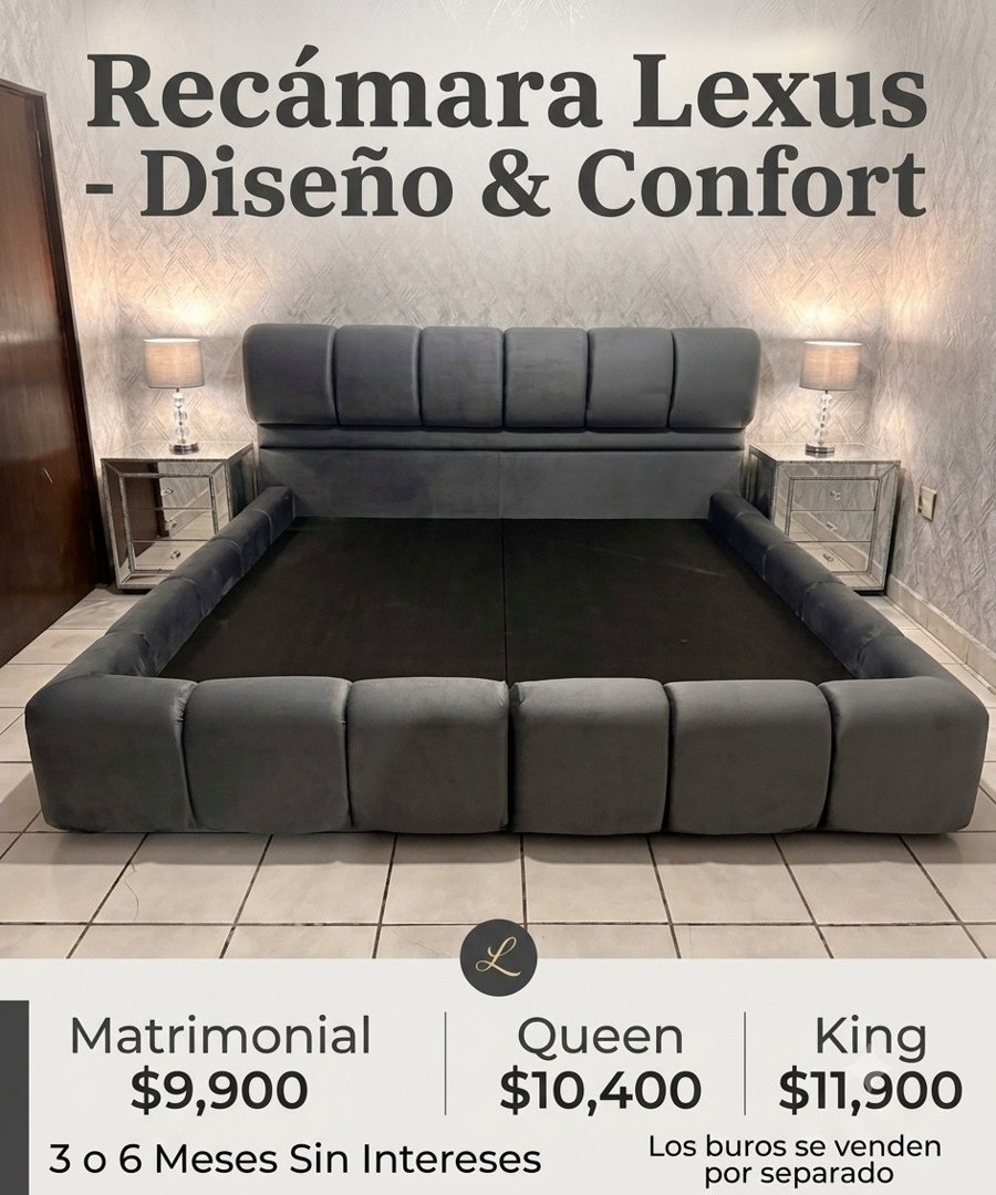Anuncio de Muebles Deluxe: Cama modelo Lexus