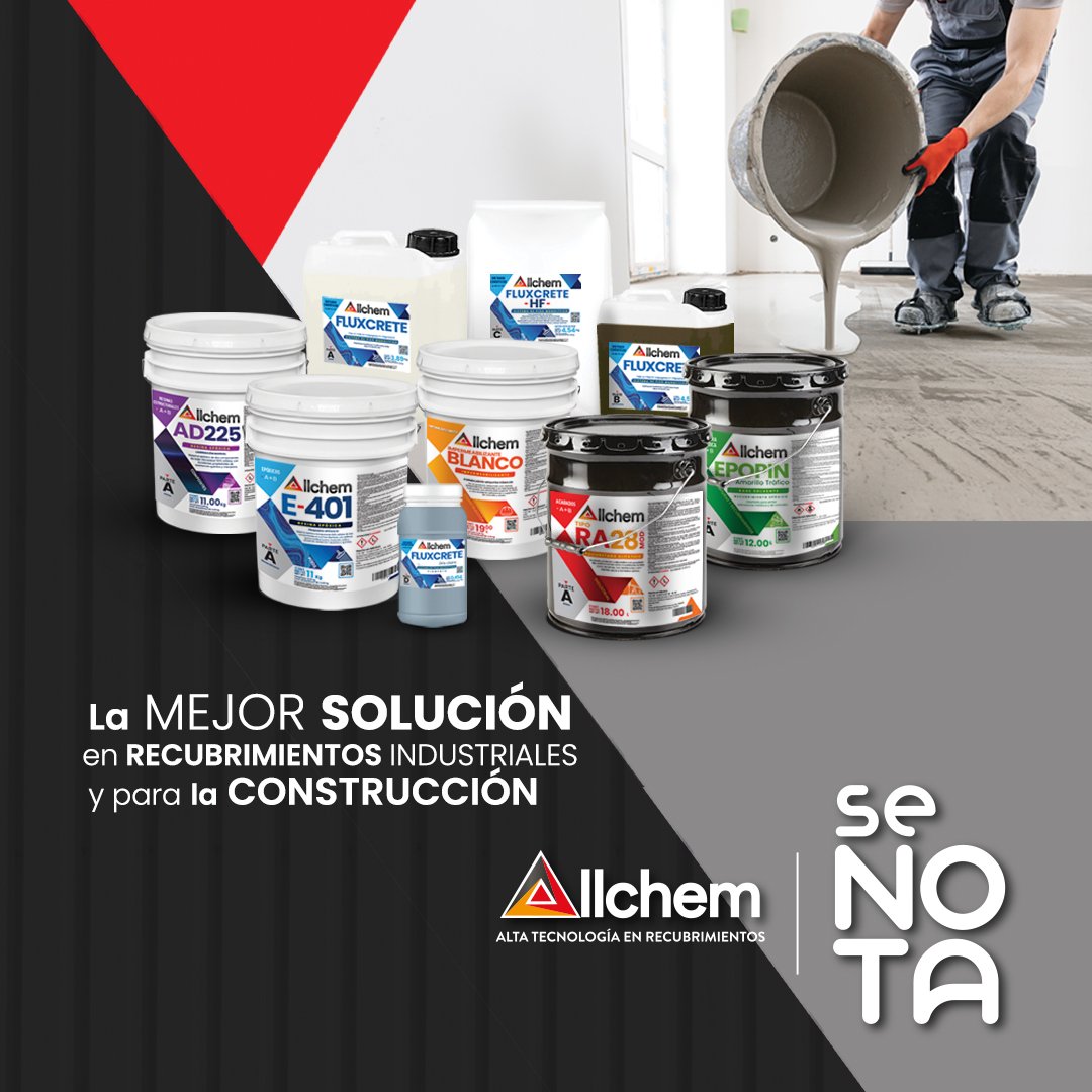 Anuncio de Allchem: Recubrimientos industriales