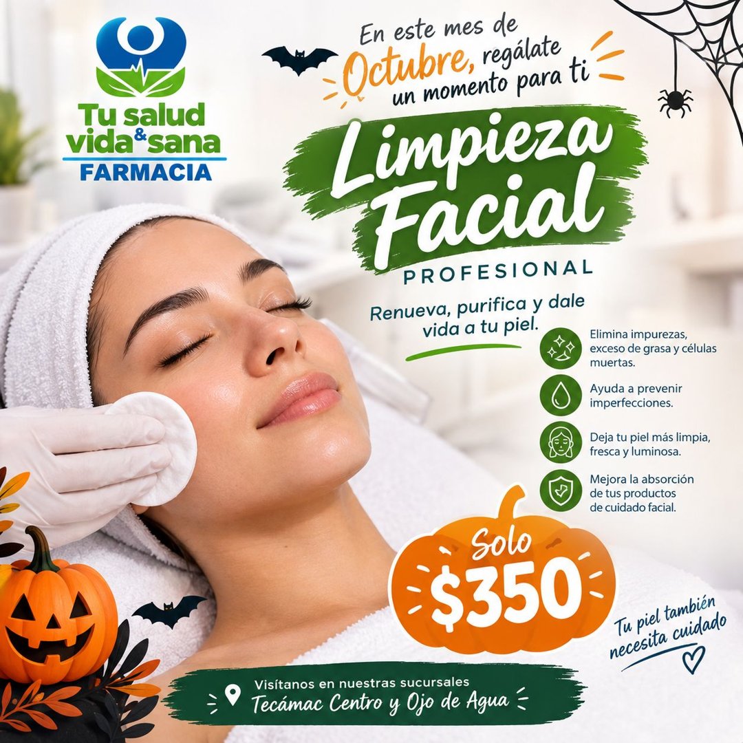 Anuncio de Ejecutivo Liliana Tu salud & Vida sana: Limpieza facial profesional