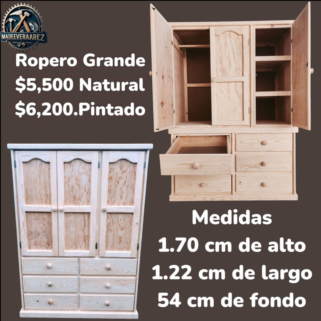 Anuncio de Muebles de madera verarez