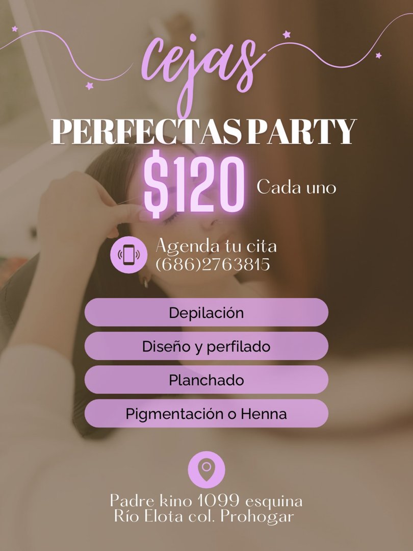 Anuncio de ɢᴇɴᴇꜱɪꜱ ꜰʟᴏʀᴇꜱ 𝓑𝓮𝓪𝓾𝓽𝔂 𝓢𝓽𝓾𝓭𝓲𝓸: servicio de cejas