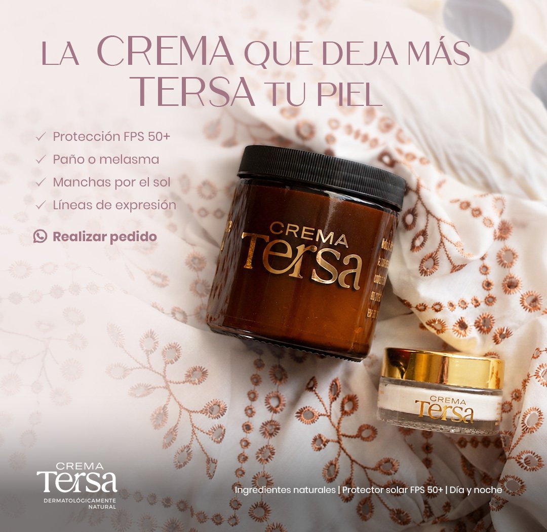 Anuncio de CREMA TERSA: Crema Tersa