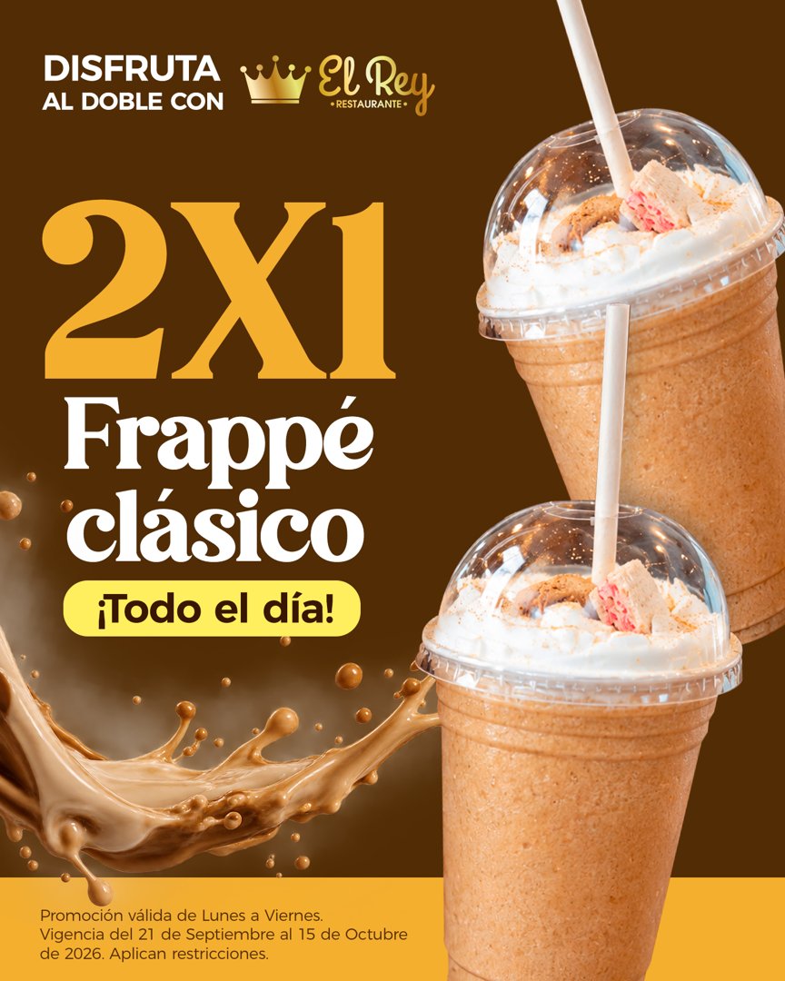 Anuncio de EL REY DE LAS CREPAS: frappé clásico