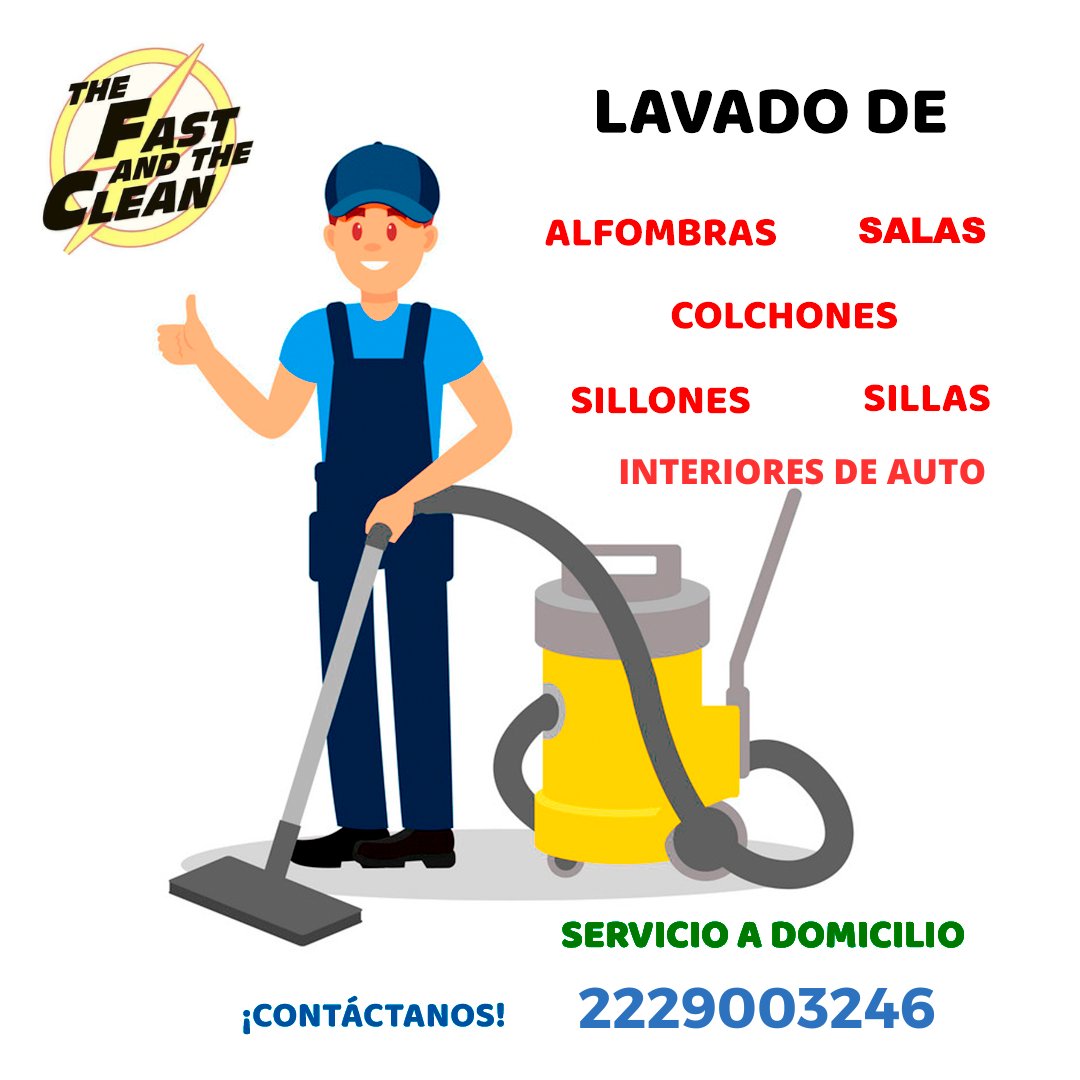 Anuncio de The Fast and the Clean: Lavado de muebles y tapicería