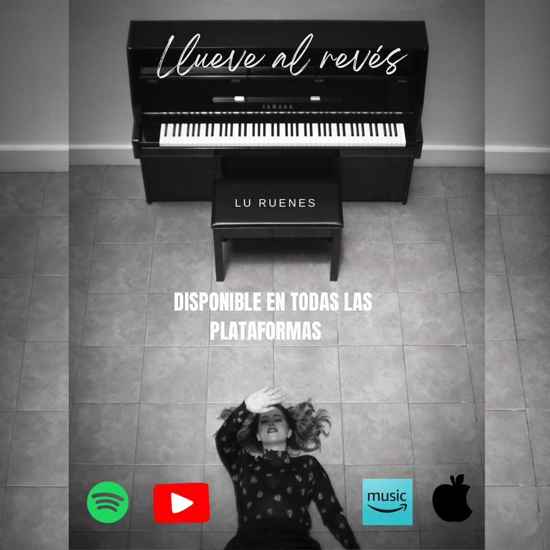 Anuncio de Lu Ruenes: música