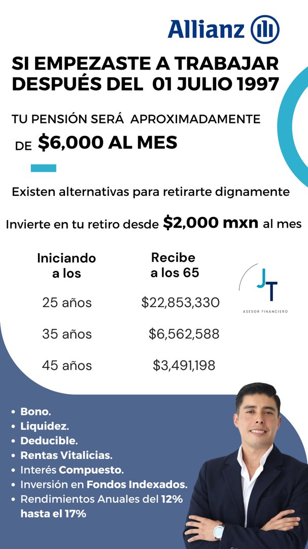 Anuncio de JT Asesor Financiero: Asesoría financiera