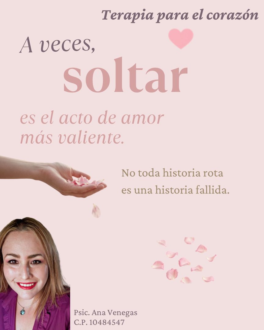 Anuncio de Psic. Ana Venegas: Terapia psicológica