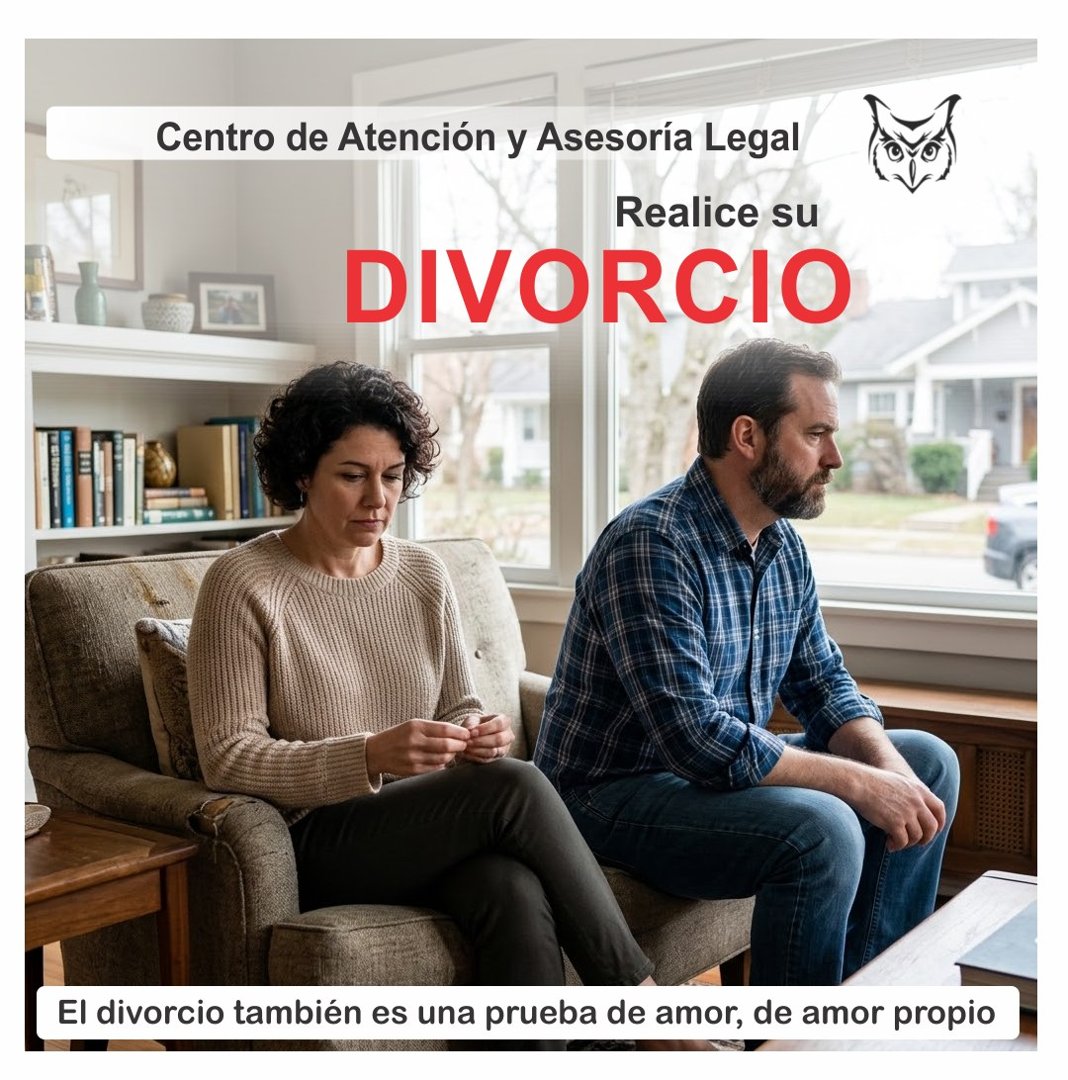 Anuncio de Asesoría Legal Comunitaria: Asesoría legal en divorcio
