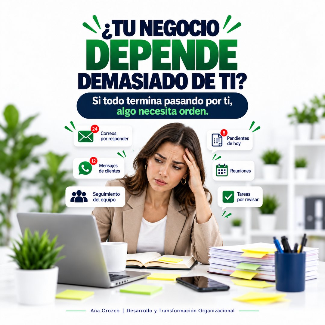 Anuncio de Ana Orozco Francia: consultoría de organización