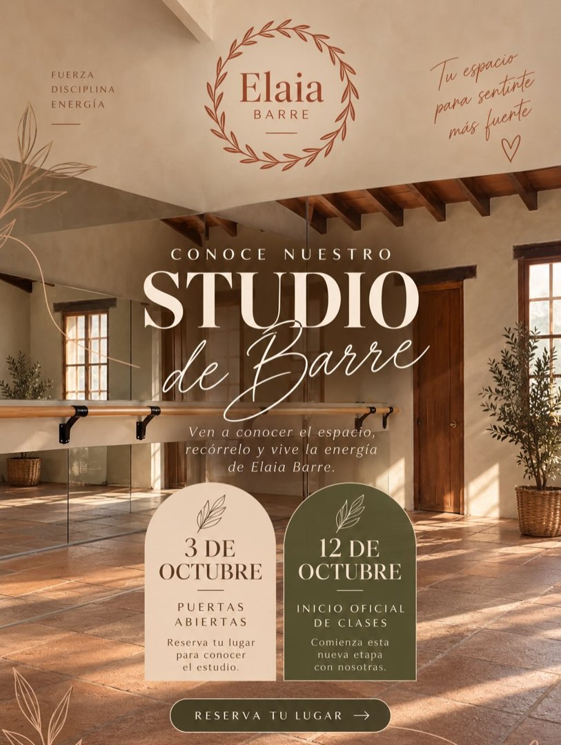Anuncio de Elaia Pilates