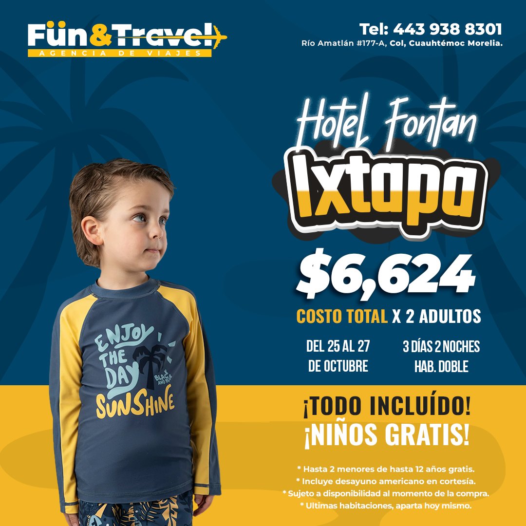 Anuncio de Fun&Travel - Bosque Cuauhtémoc
