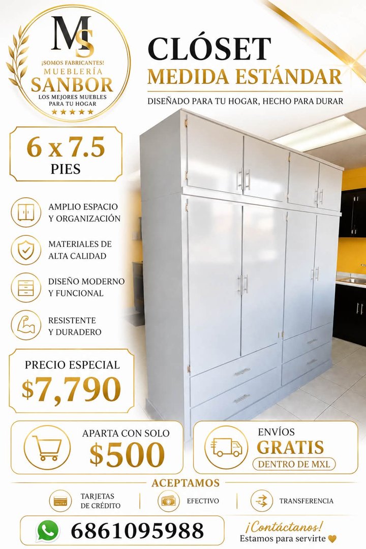 Anuncio de Mueblerías SanBor
